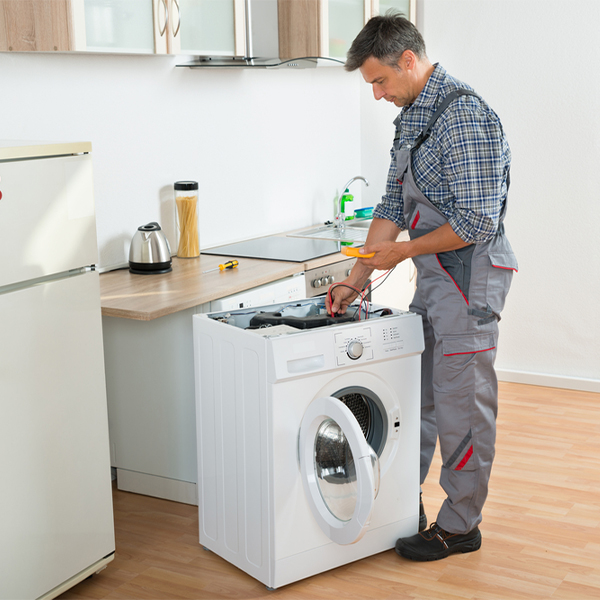 can you walk me through the steps of troubleshooting my washer issue in Mound